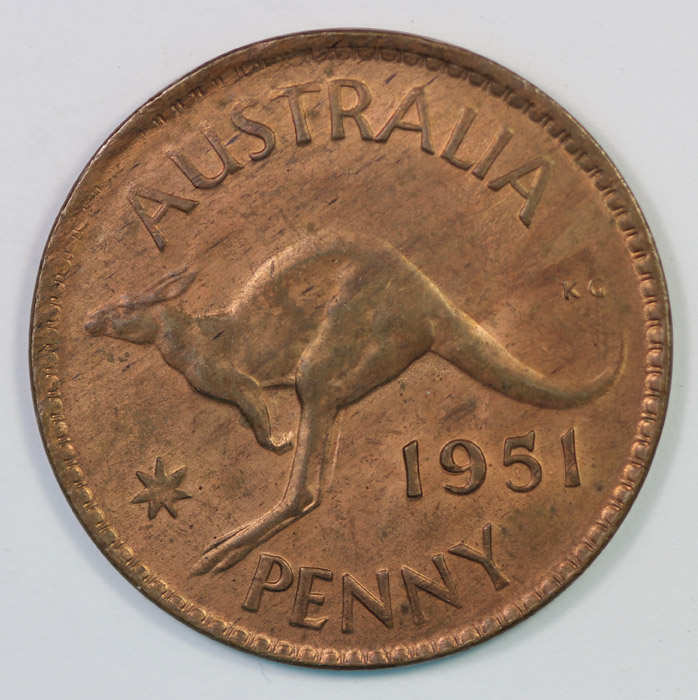Australia 1951 (M) Penny, C... image