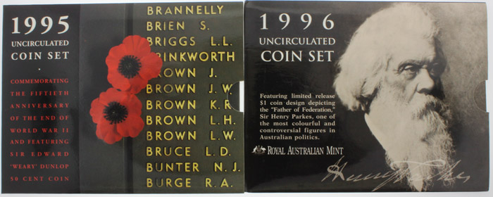 Australia 1995 Mint Set (6 ... image