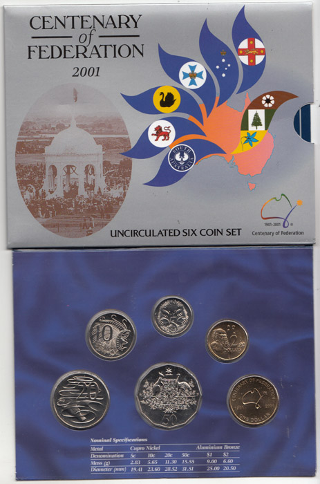 Australia 2001 Mint Set, Un... image