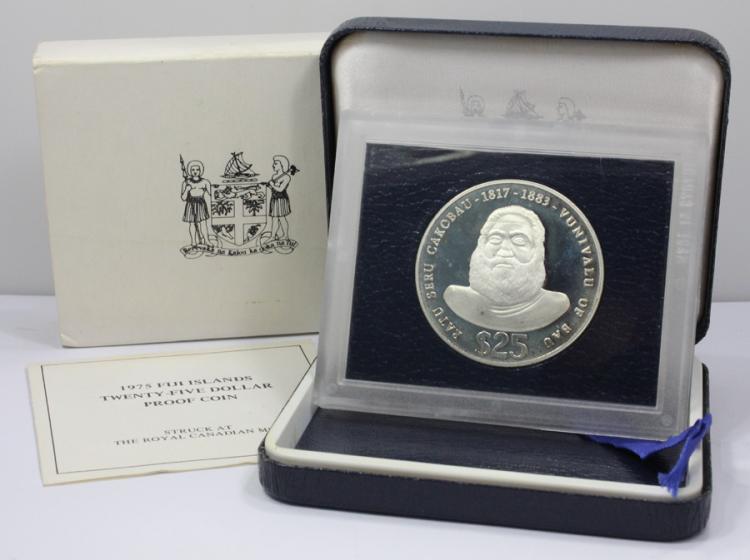 Fiji 1975 Silver (0.925) $2... image