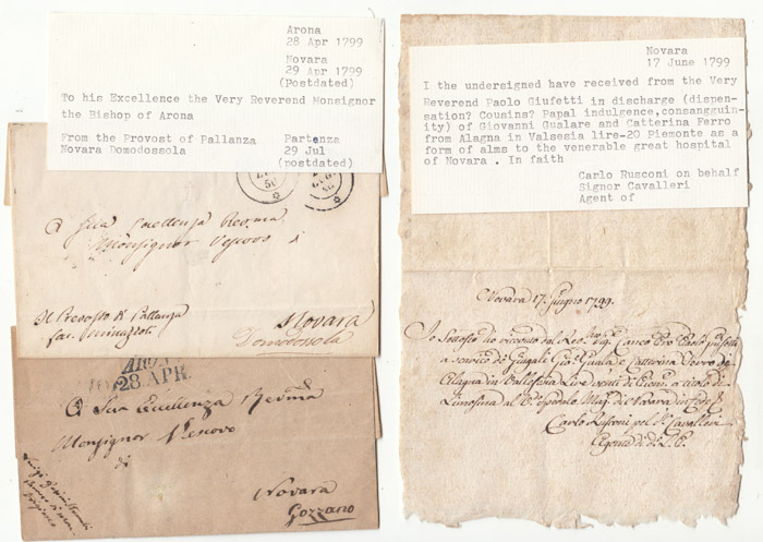 Letter in Italian dated 17 ... image