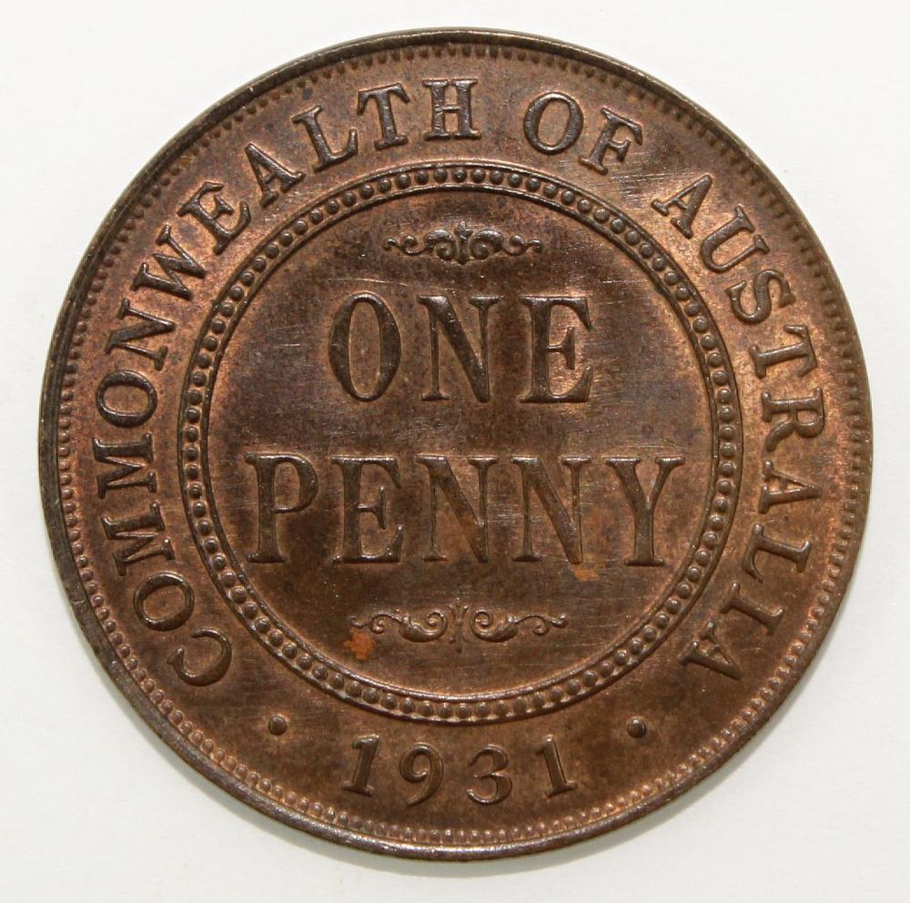 Australia 1931 'English Obv... image