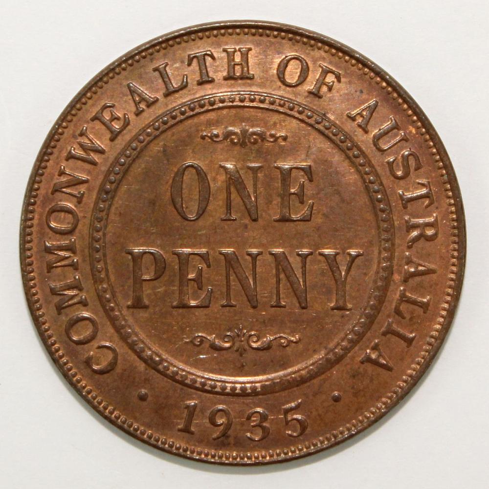 Australia 1935 Penny, Choic... image