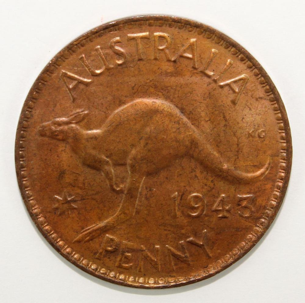 Australia 1943 Y. (P) Penny... image