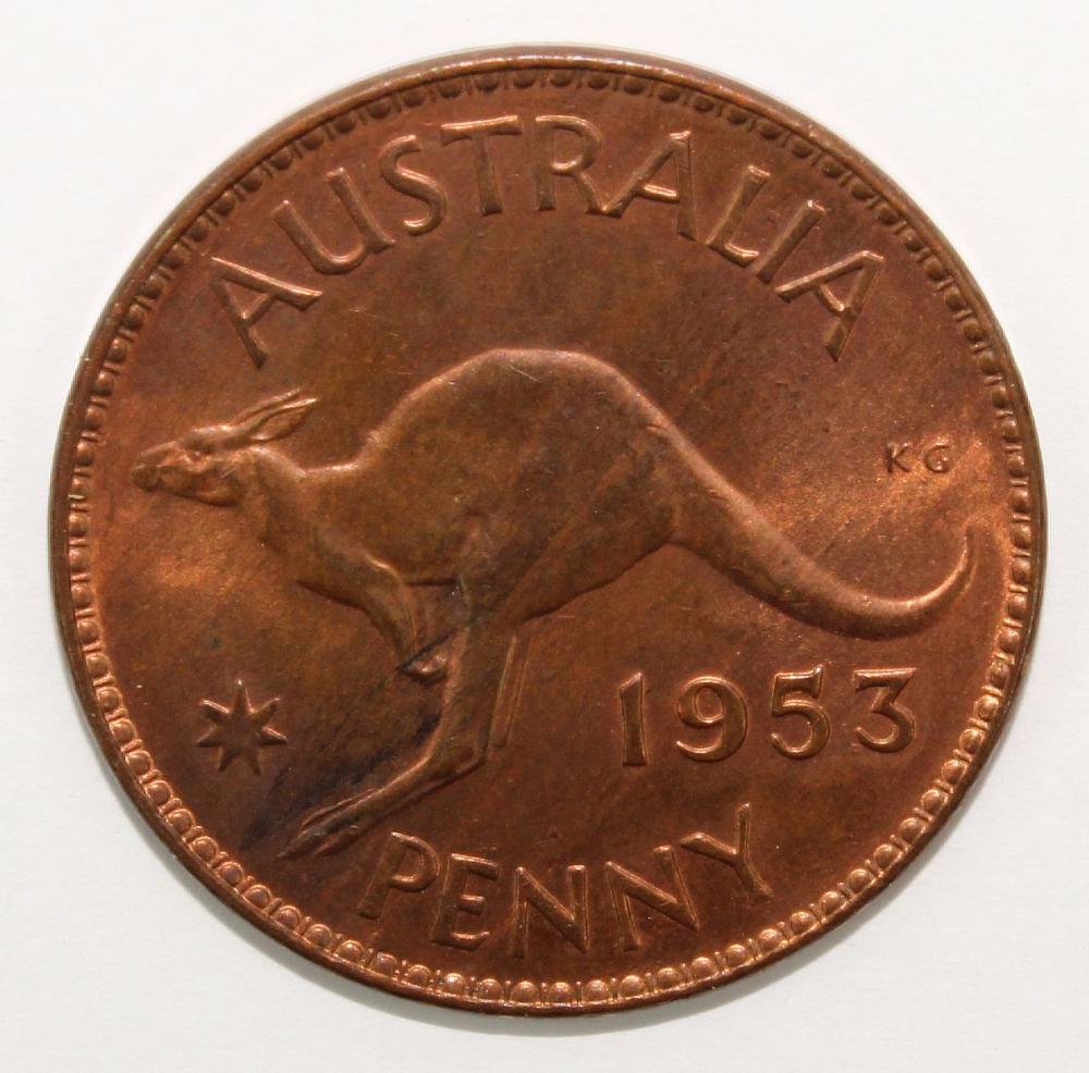 Australia 1953 (M) Penny, L... image