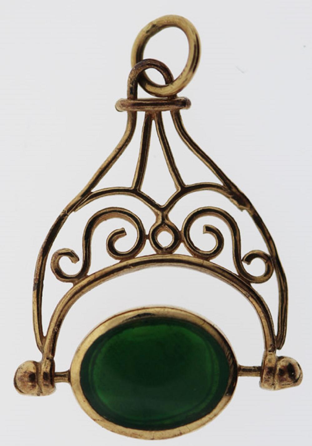 Swivel Pendant in 9ct Yello... image