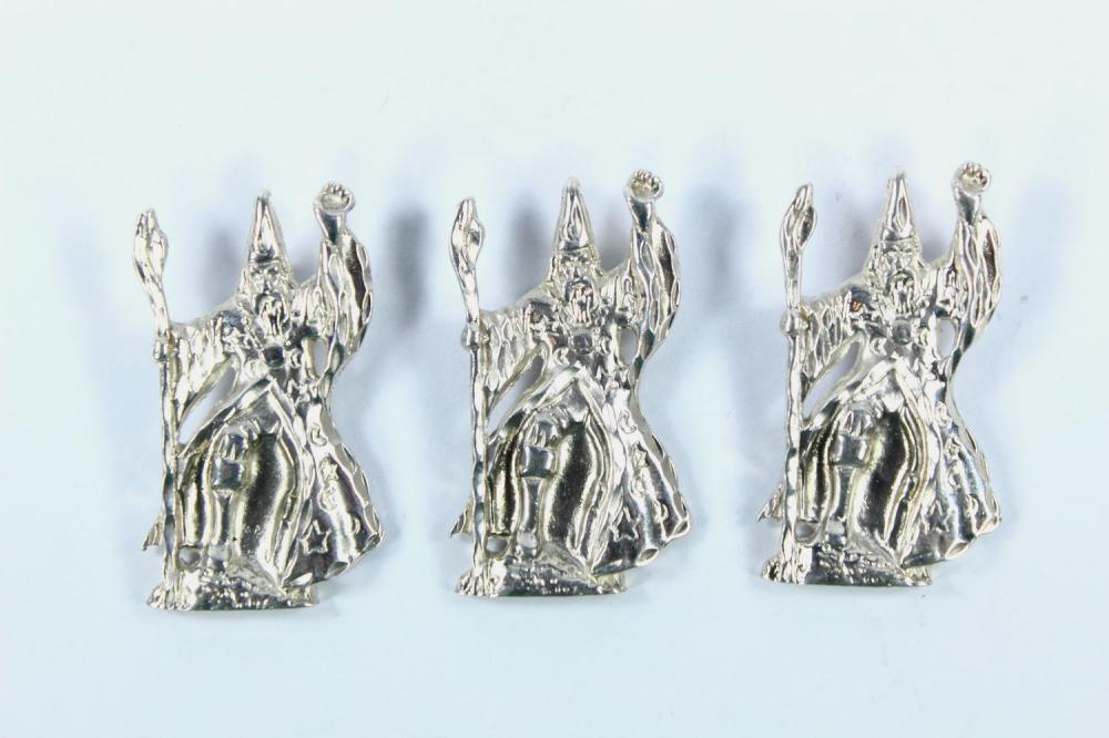 Wizard Pendants in Sterling... image