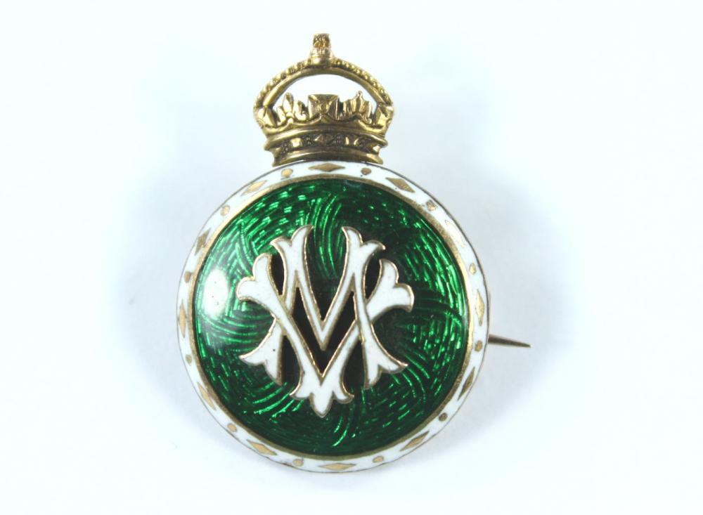 Victorian Mourning Pin in M... image