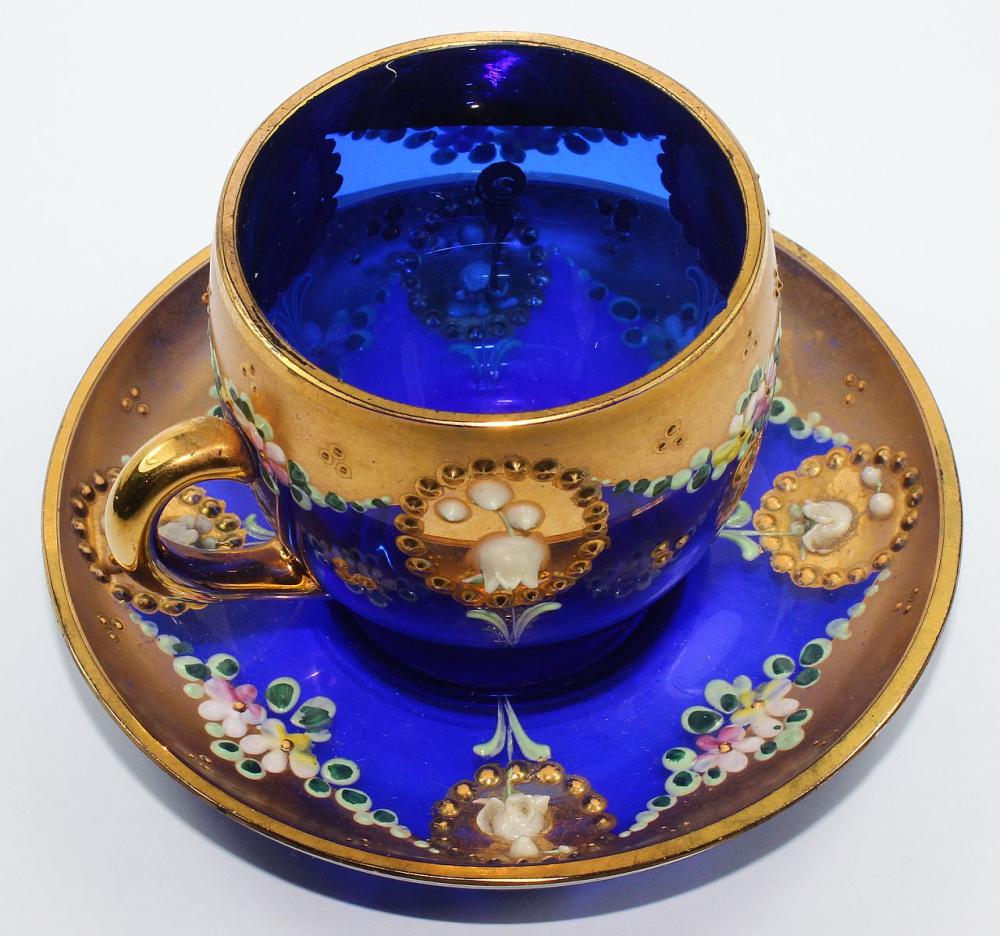 19th Century Cobalt Blue Gl... image