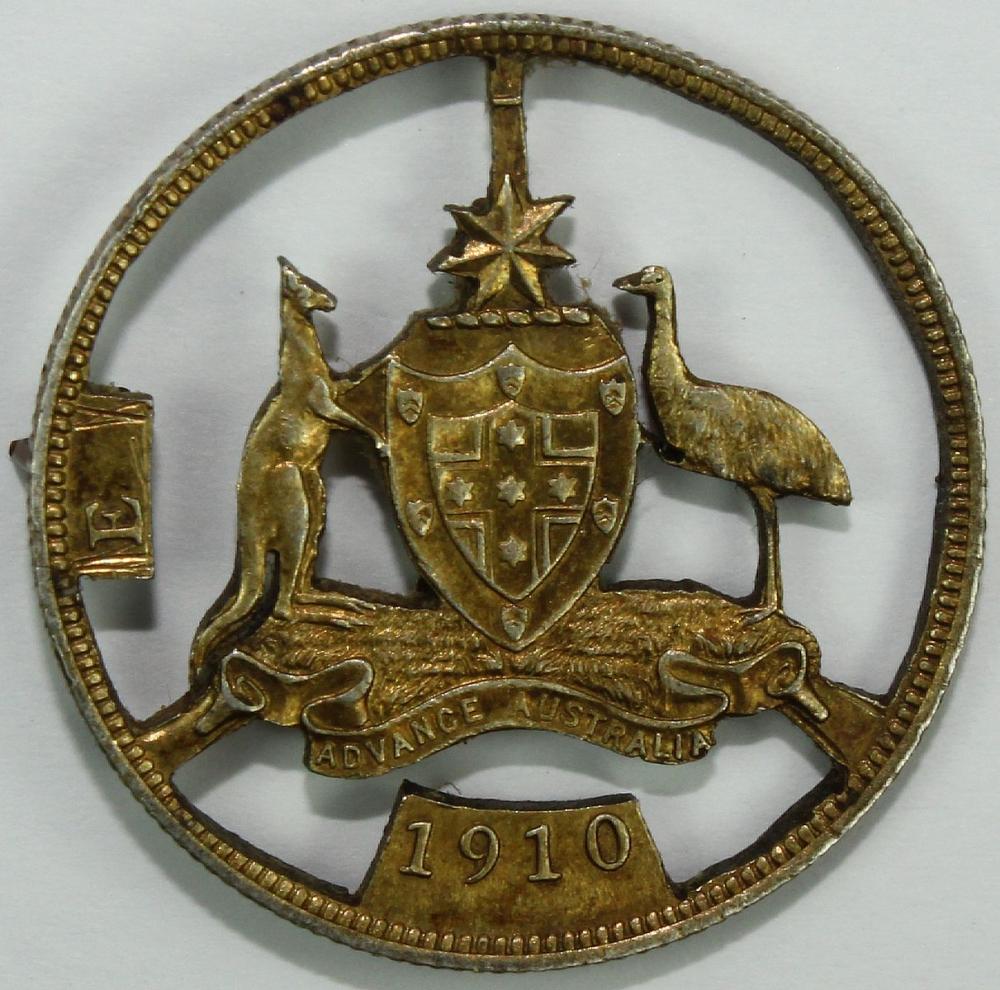 Australia 1910 Fretworked F... image