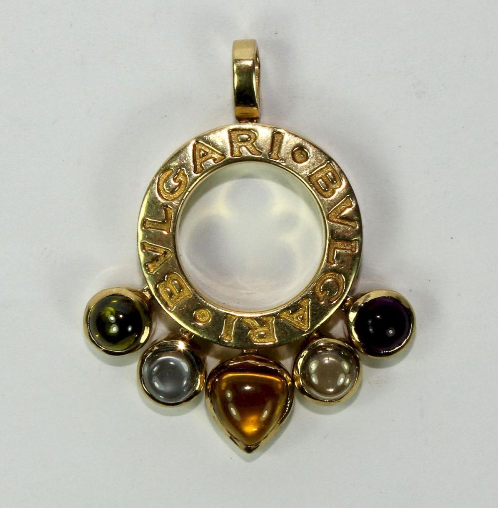 Articulated 'Bulgari' stamp... image