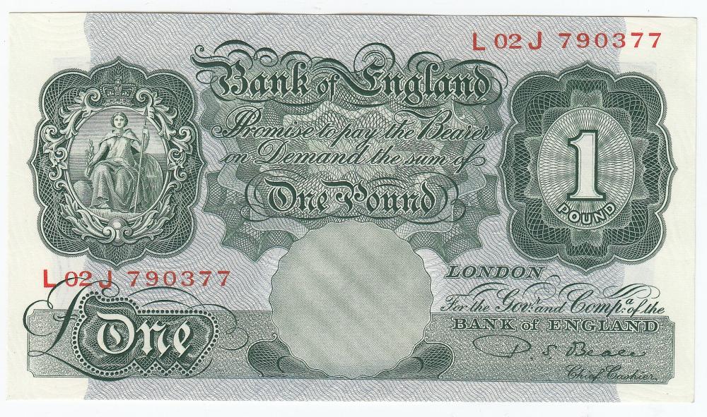 Great Britain 'Beale' £1 (1... image