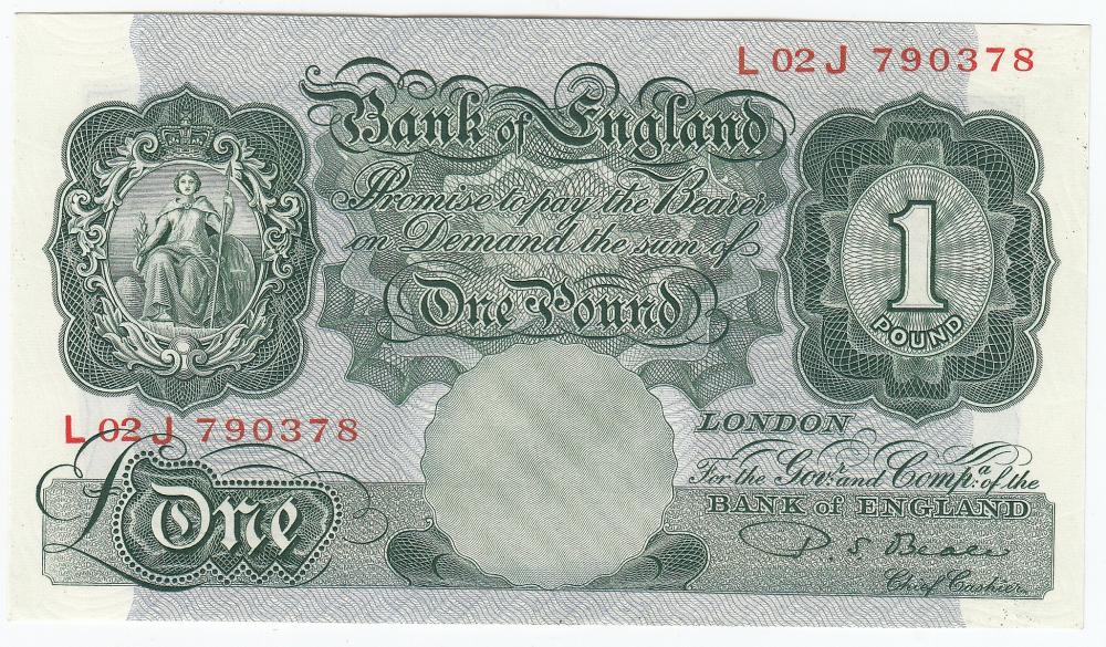 Great Britain 'Beale' £1 (1... image