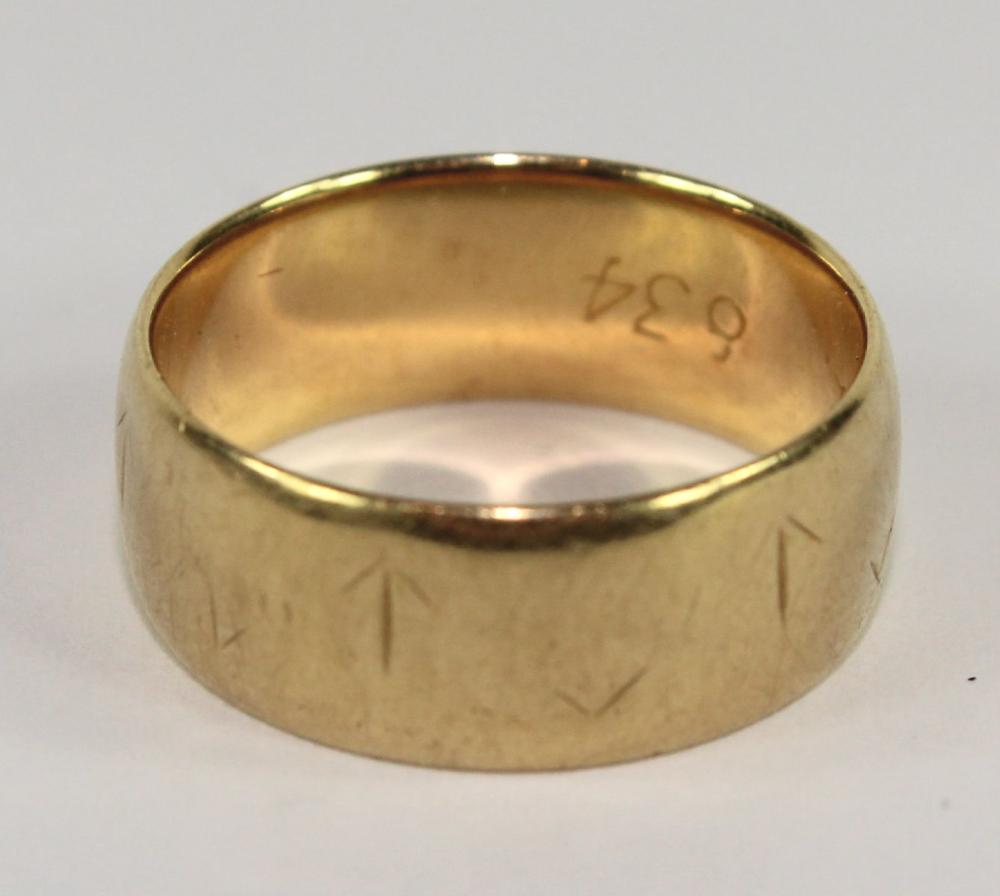 Band in 18ct Yellow Gold image