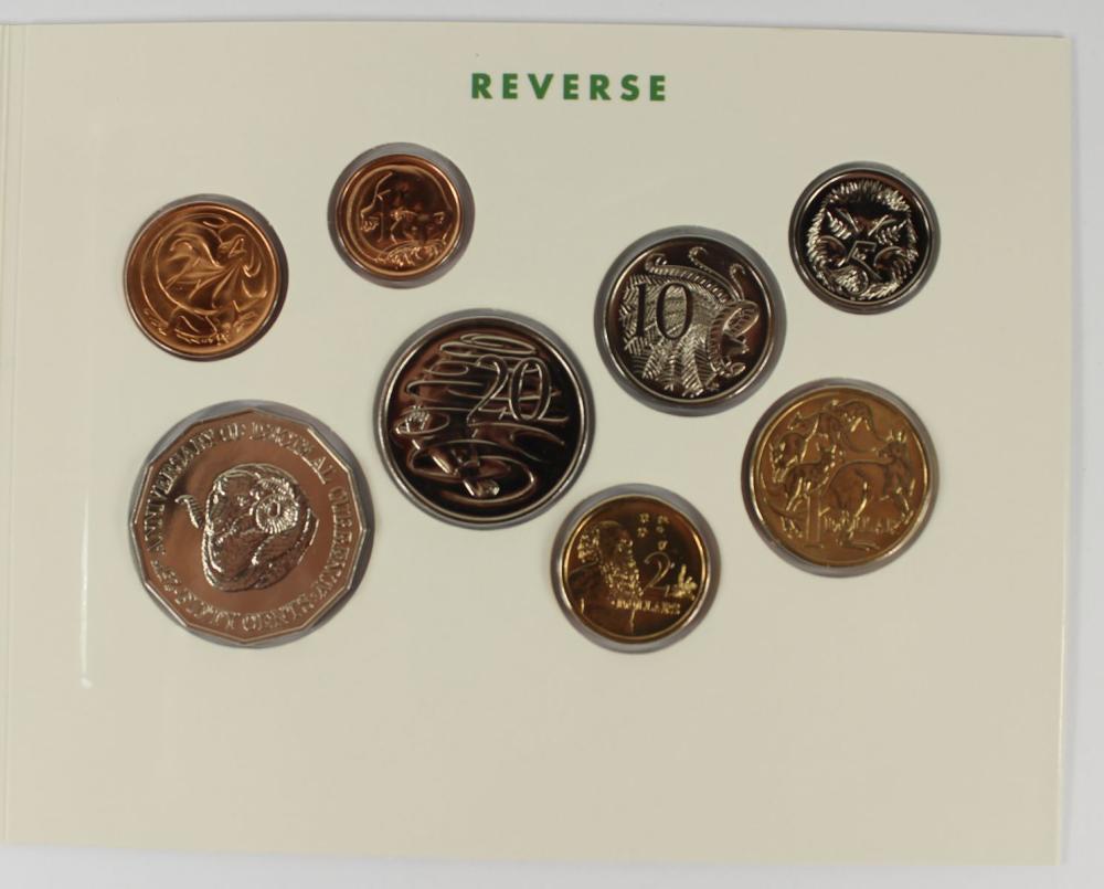 Australia 1991 Mint Set, Uncirculated (8 Coins)