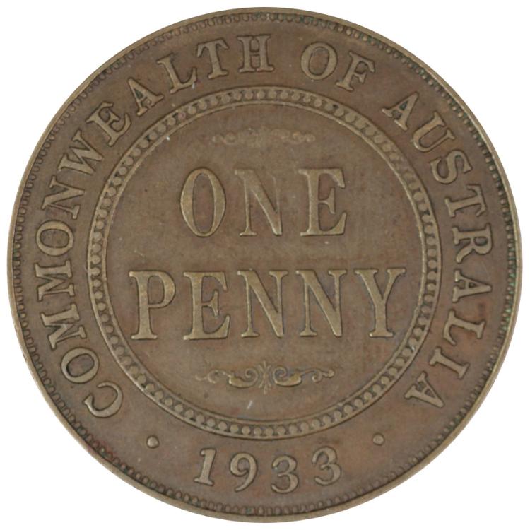 Australia 1933/2 'Overdate'... image
