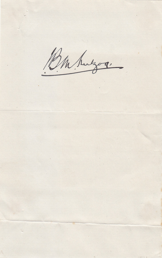 J.B.M. Hertzzog signature o... image