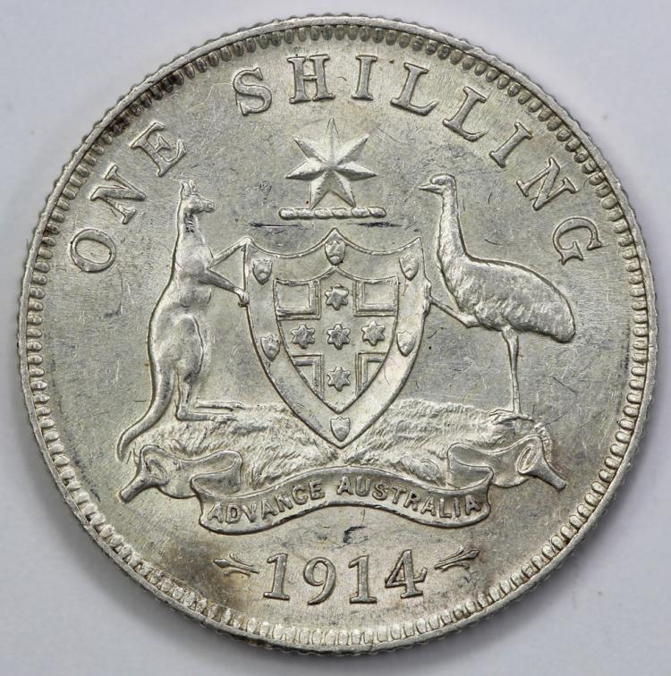 Australia 1914 Shilling, Lu... image