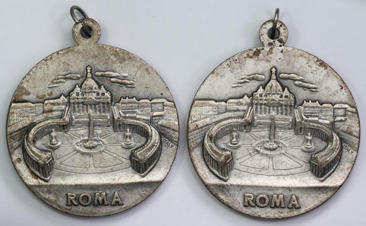Rome. Souvenir medallions, ... image