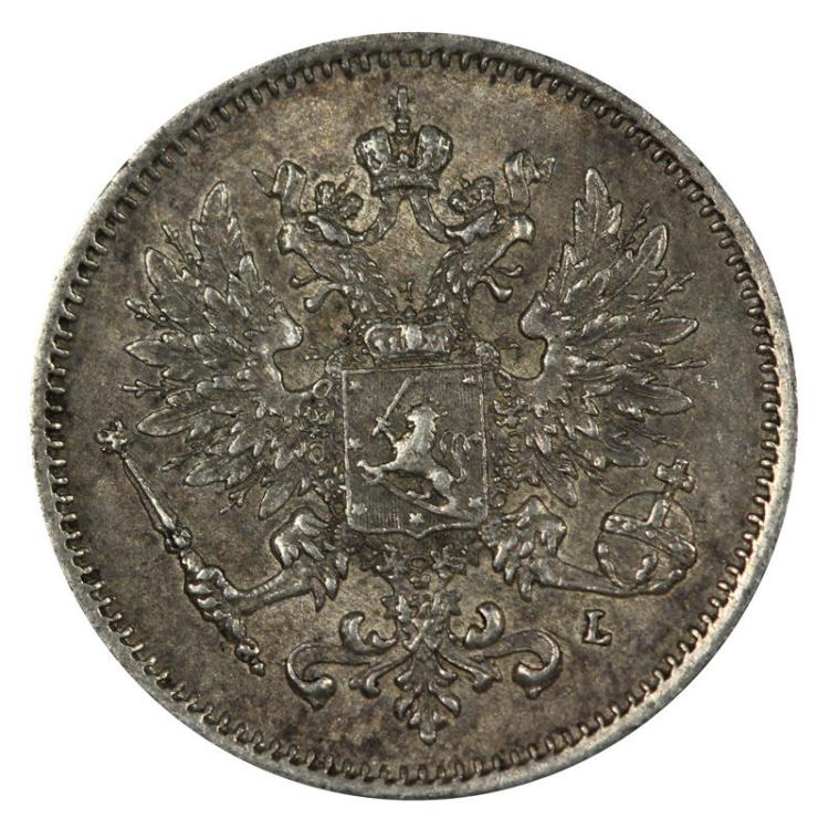 Finland 1909 25 Pennia, abo... image