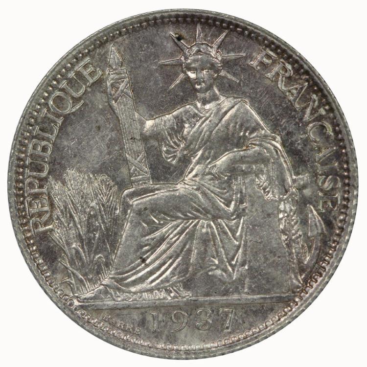 French-Indo China 1937 20 C... image