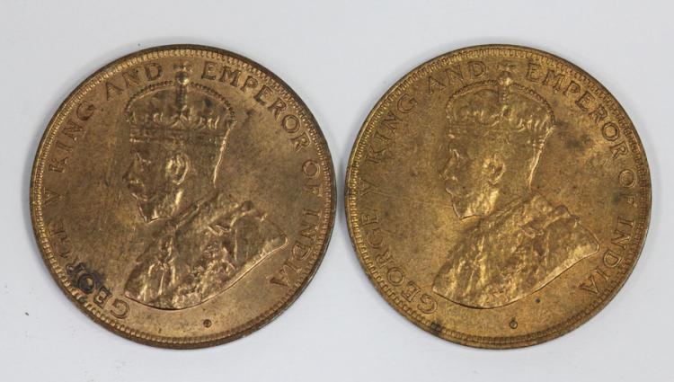Hong Kong 1933 Cent, Virtua... image