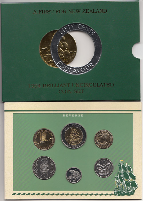New Zealand 1994 Mint Set (... image