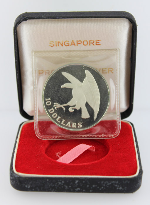 Singapore 1972 Silver (0.90... image