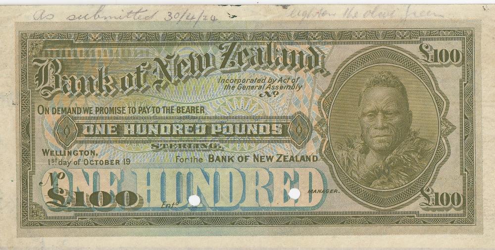Bank of New Zealand. 1924 -... image