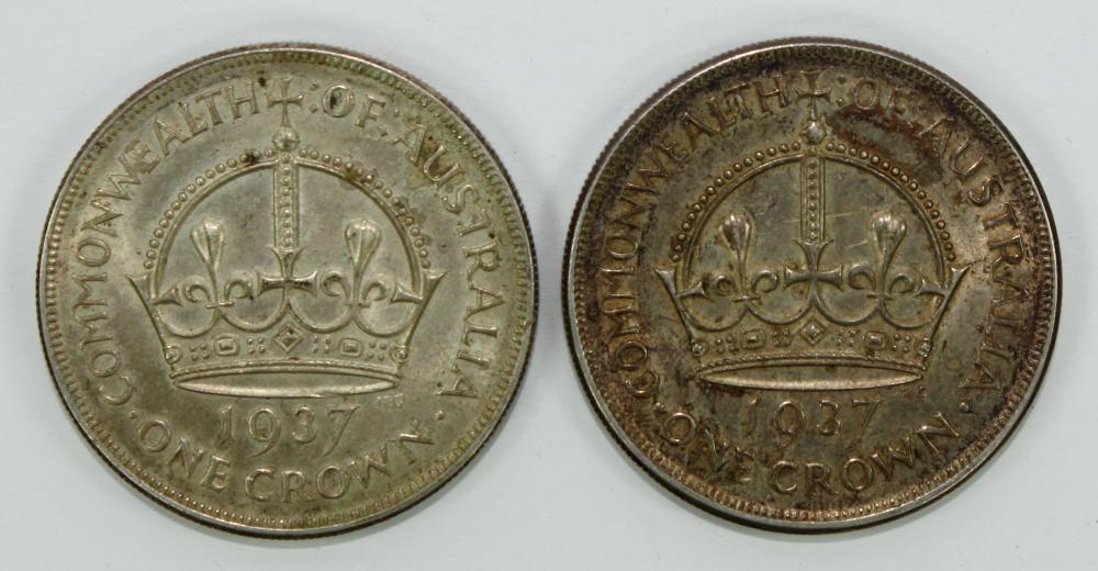 Australia 1937 Crowns, Extr... image