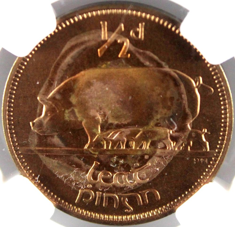 Ireland 1939 Proof Halfpenn... image