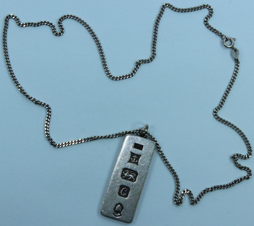 Sterling (925) Silver Ingot... image