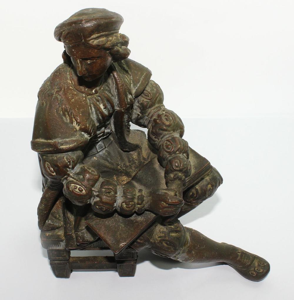 Heavy Bronze Statue of a se... image