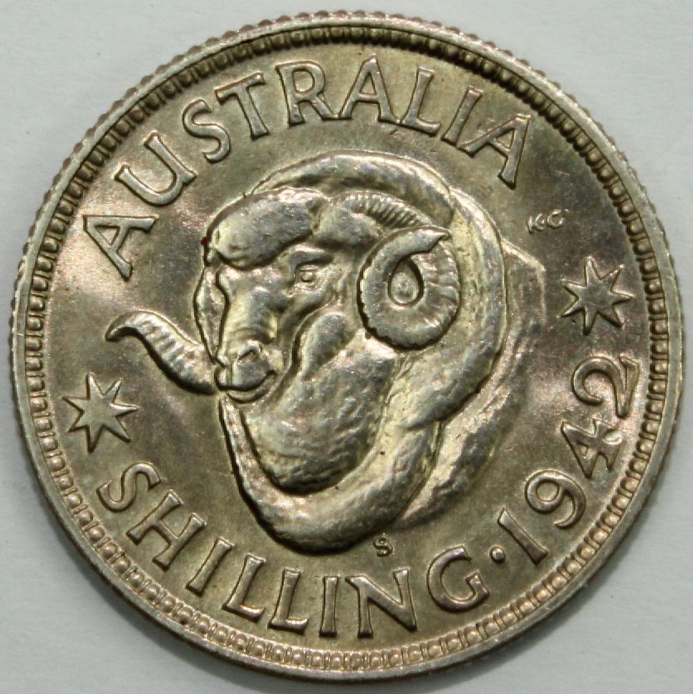 Australia 1942 S Shilling, ... image
