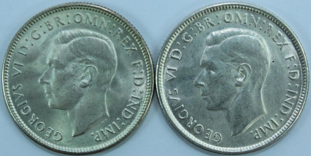 Australia 1944 'Plain S' & ... image