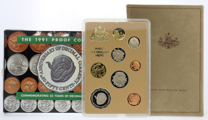 Australia 1990 & 1991 Proof... image