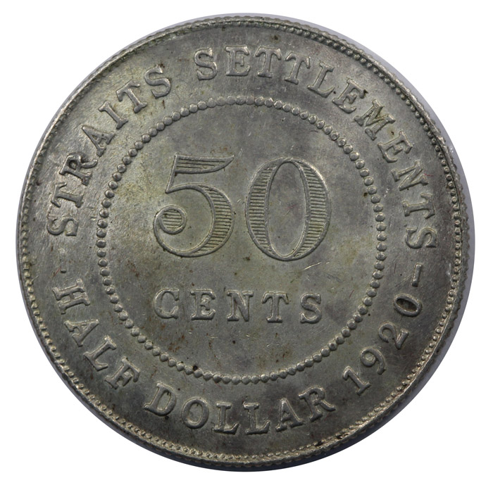 Straits Settlements 1920 50... image