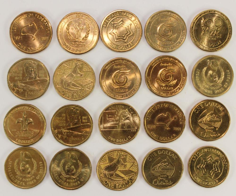 Australia 1986-2021 $1 Vari... image