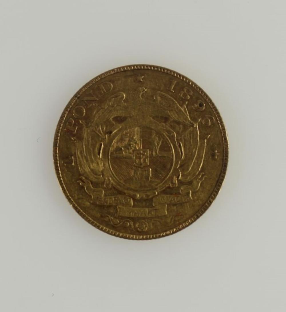 ZAR (South Africa) 1896 Gol... image