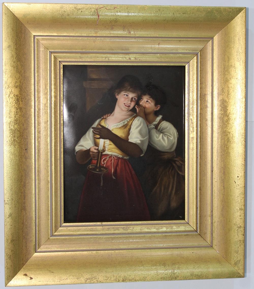 Antique Hand-painted German... image
