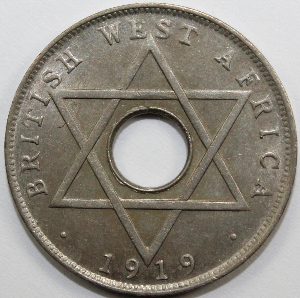 British West Africa 1919 KN... image