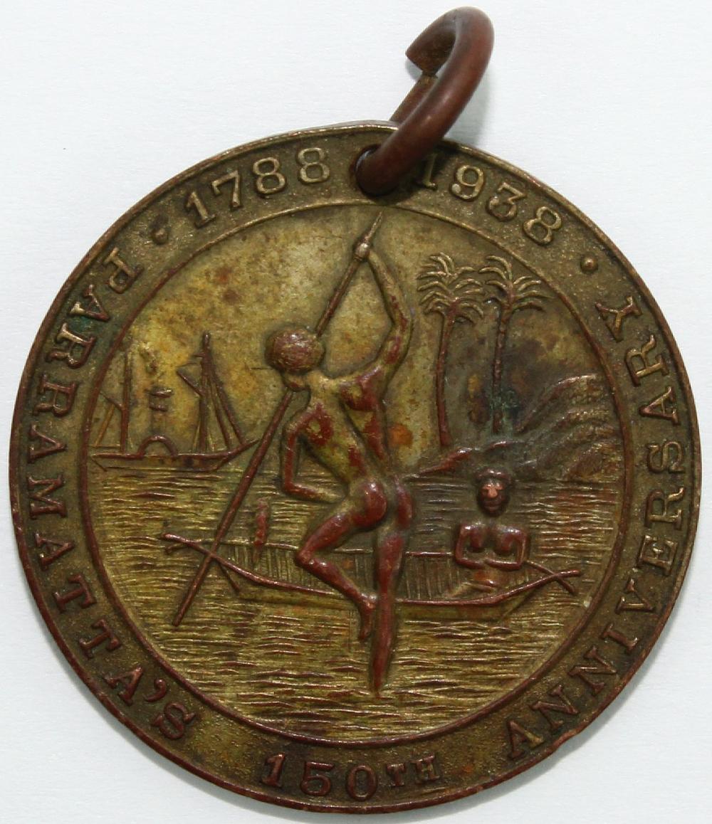 Australia 1938 Dual commemorative Medalet celebrating Australia's Sesquicentenary