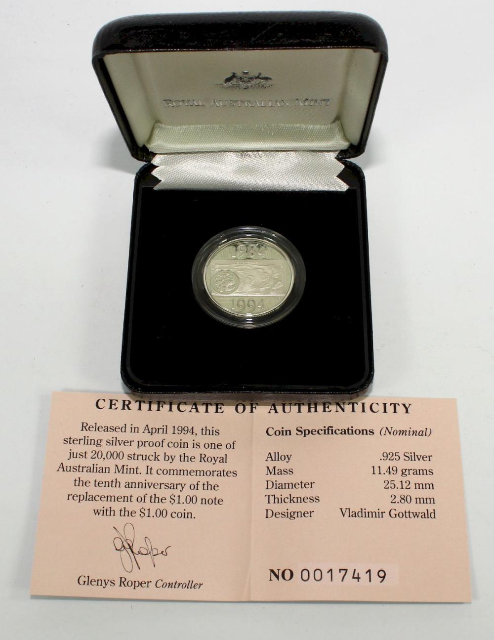 Australia 1984 - 1994 Anniv... image