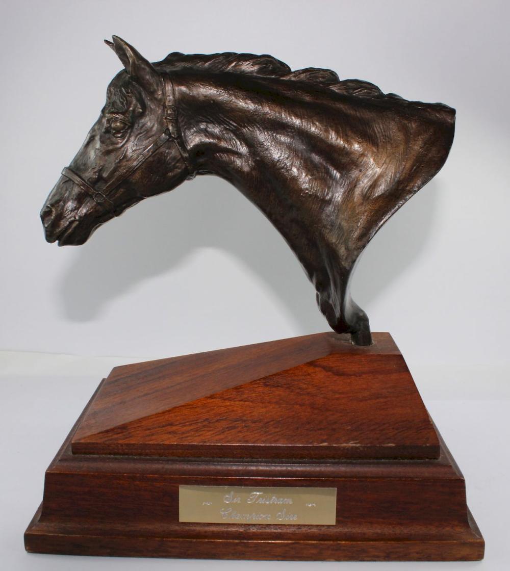 Bronze Horsehead of 'Sir Tr... image