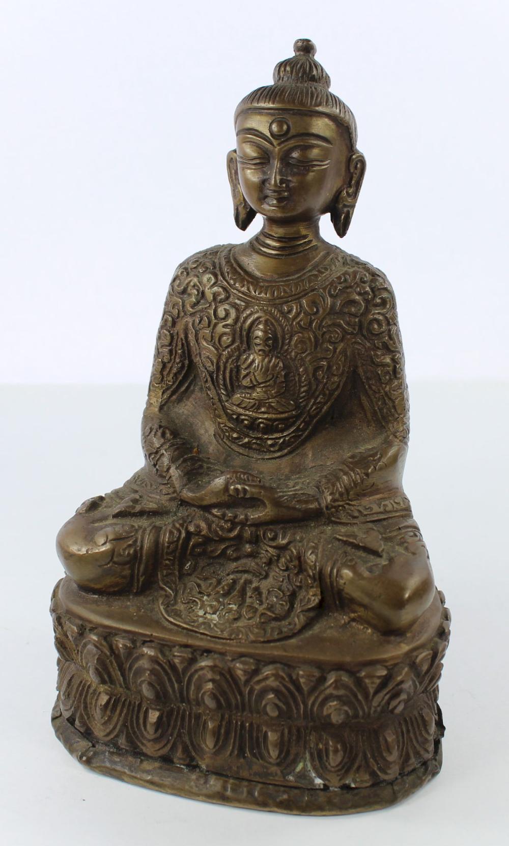 Thai Bronze Statue of Buddh... image