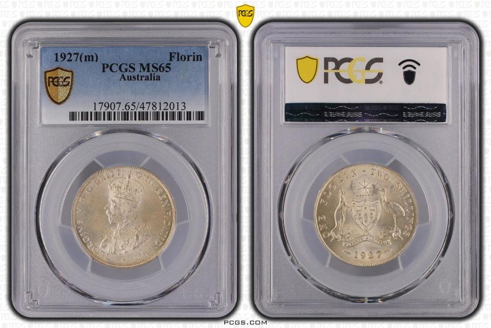 Australia 1927 M Florin, PC... image