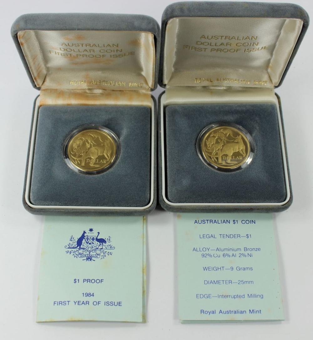 Australia 1984 Al-Br Proof ... image