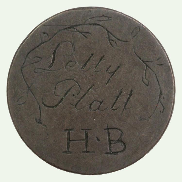 Australia. Convict Love Token, circa early 1800s, Very fine and Rare