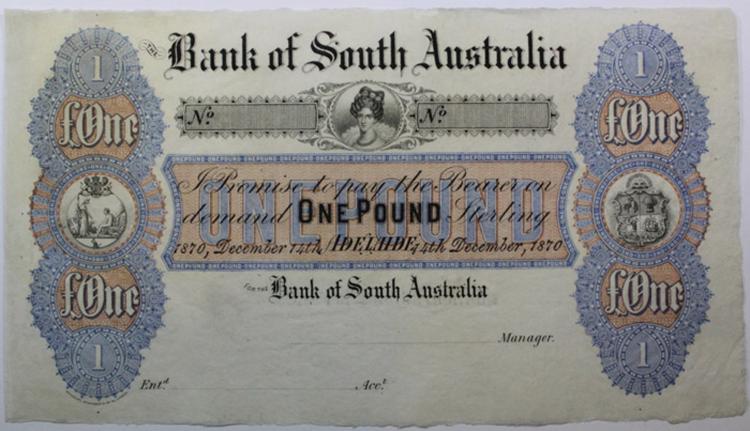 Australia. 'Bank of South A... image