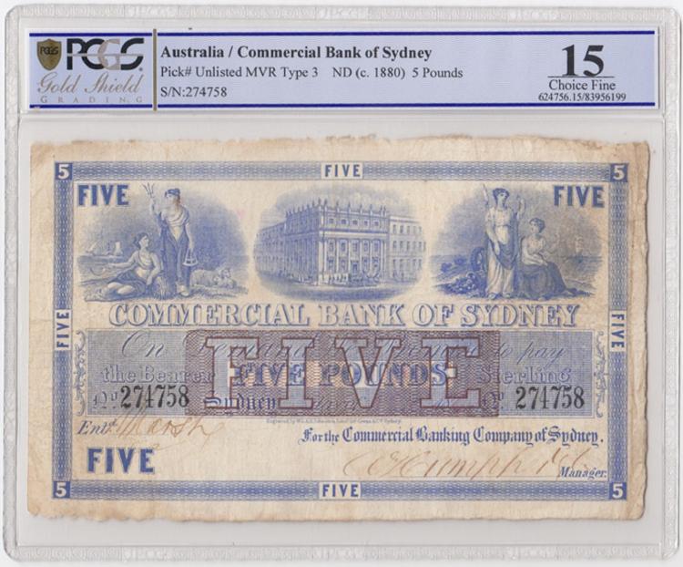 Australia. 'Commercial Bank... image